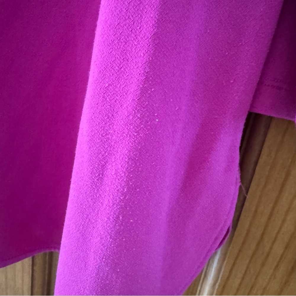Ralph Lauren Green Label Tunic Top Women’s XL Dark Pink Buttons Blouse - Picture 5 of 5